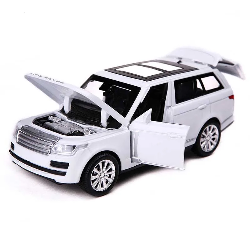 Автомобиль игрушечный Range Rover SUV Металлический Игрушечный из сплава миниатюрная