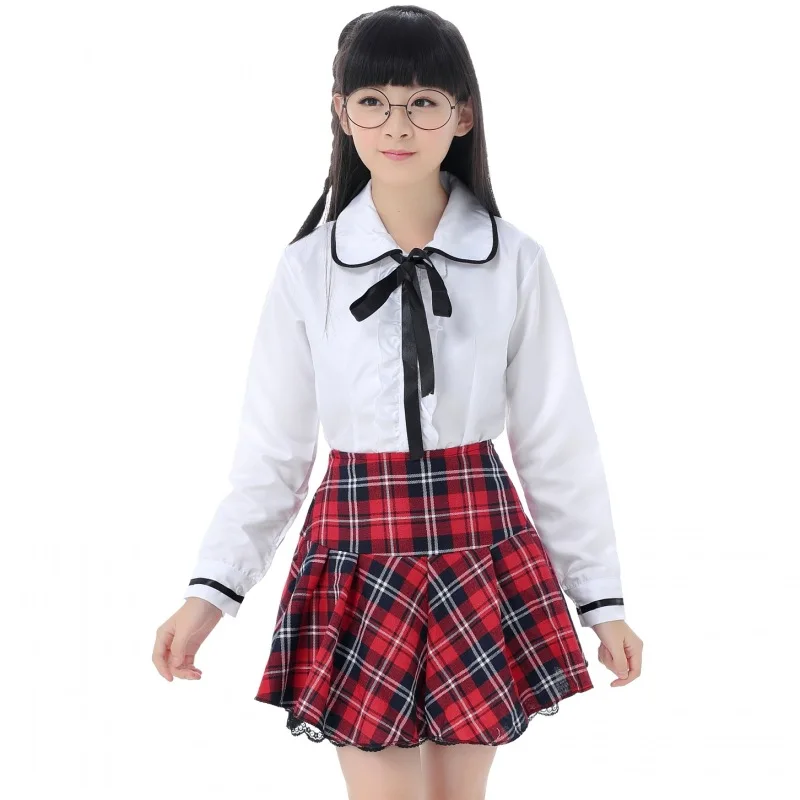Новый стиль искусственное аниме костюм Jigoku Shojo Cos костюмы JK школьная форма