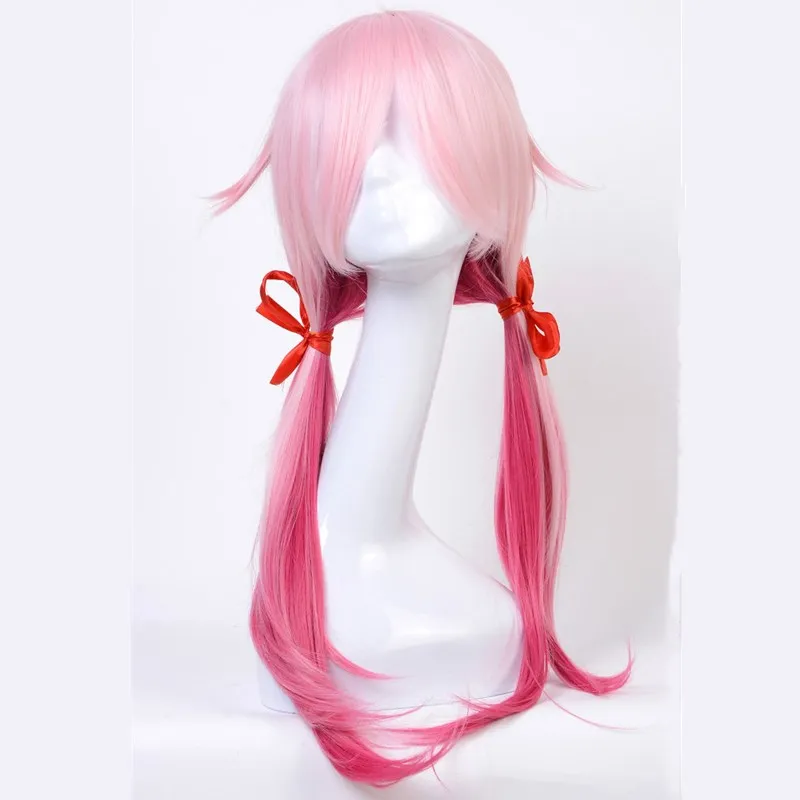 Женский парик для косплея N Guilty Crown розовый длинный косплевечерние Инори Юзуриха