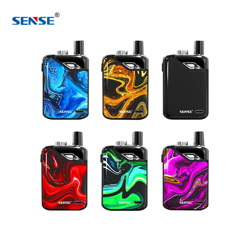 Оригинал Sense Orbit TF Pod Vape с 1100 мАч батарейный мод 3 мл электронная сигарета атомайзер