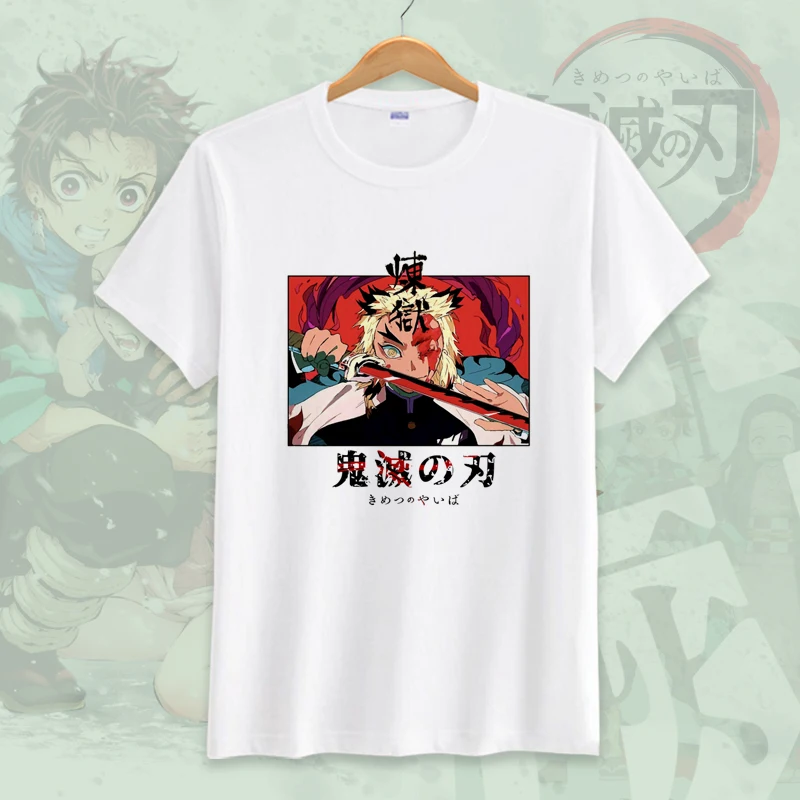 Kimetsu no Yaiba, футболка для косплея, летняя футболка Kamado Tanjirou, Женская/мужская футболка Kamado Nezuko, костюм для косплея