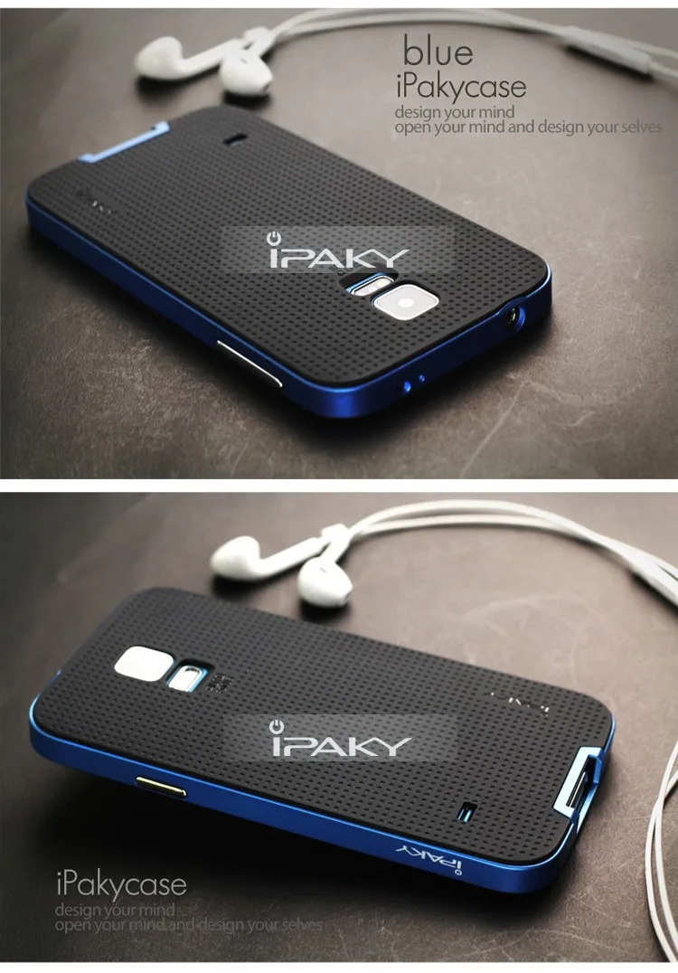 ipaky брендовый чехол для samsung galaxy S5, высококачественный силиконовый защитный чехол для телефона galaxy S5
