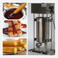 110v 240v 15l automatic churros making machine with 4 different 16223238mm molds