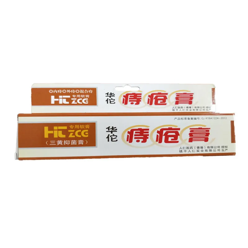 1 шт. крем от геморроя HuaTuo CreamHerbal мощный для внутреннего и внешнего без коробки |
