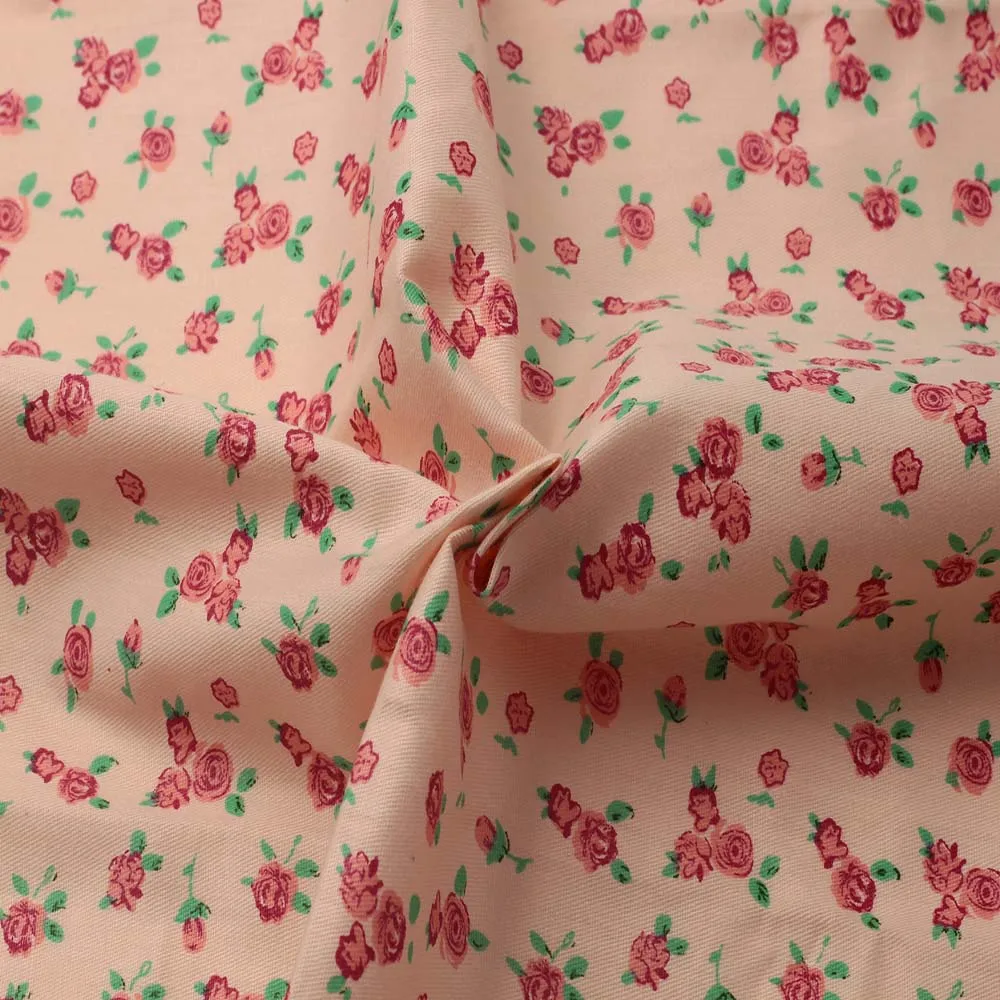 2017 5 шт. Изысканная Роза хлопка Ткань печатных серии Связки удобные DIY лоскутное