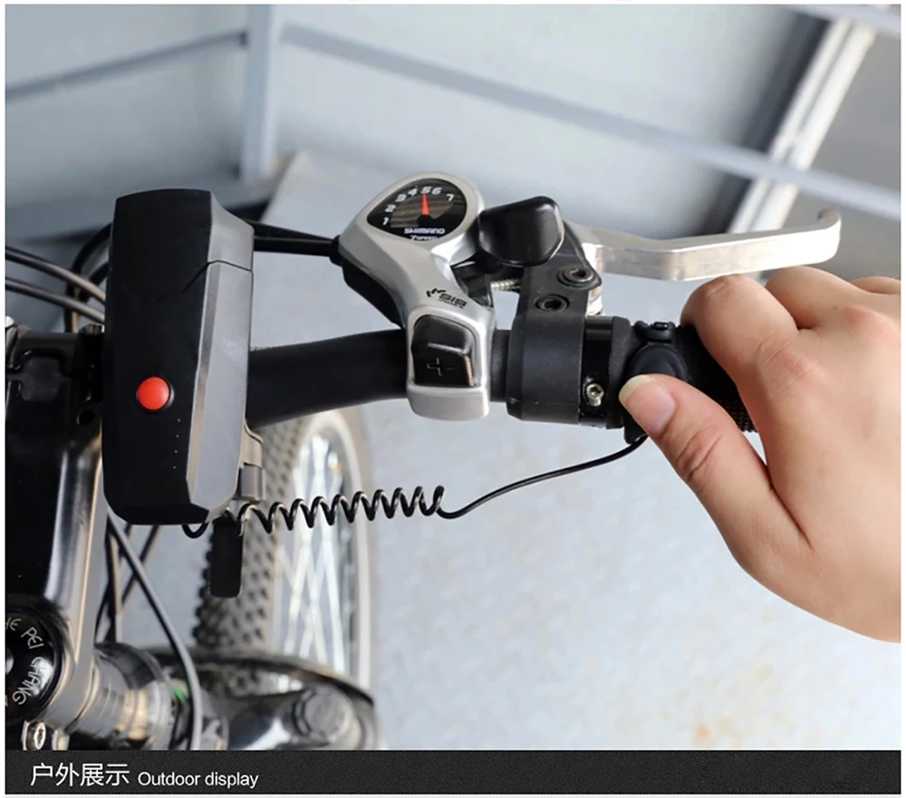 120db велосипед велосипедный электронный звонок колокольчики Велоспорт Руль