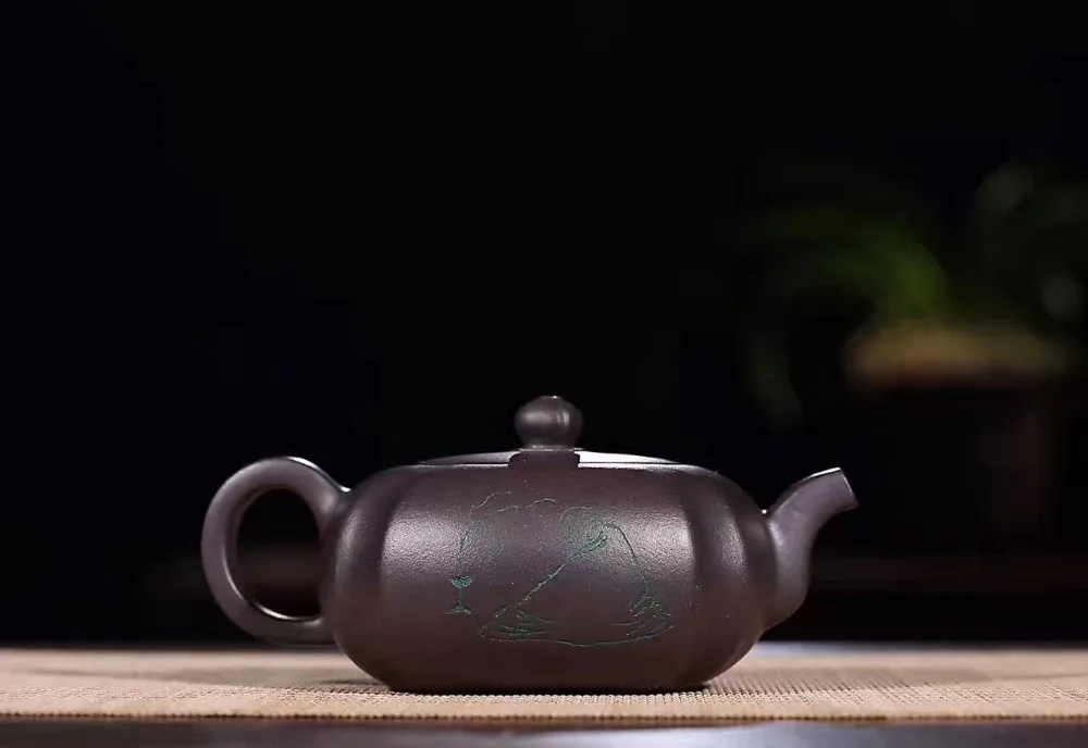 Yixing подлинный чайник из борнита происхождения чистые пески Zisha чайные наборы 320cc