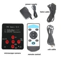 remote control 36mp hdmi high speed industrial camera with storage microscope inspection for jewelry phone pcb repair tools