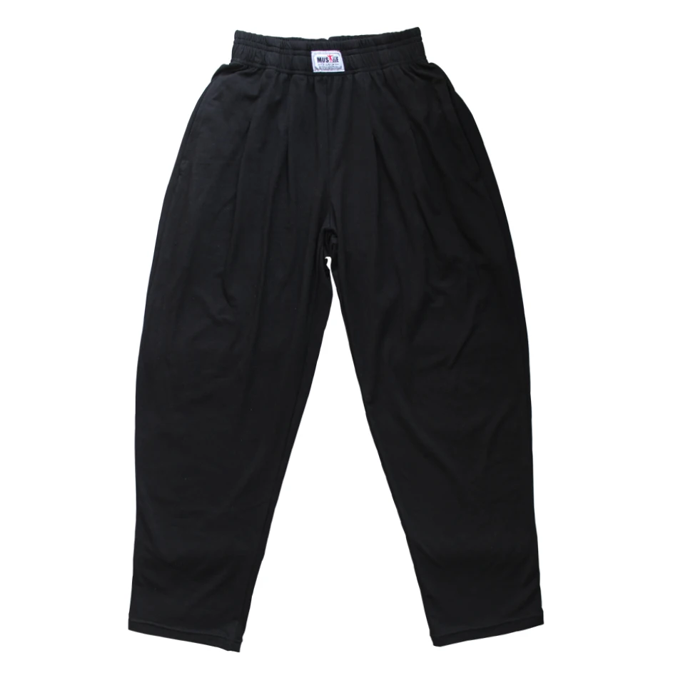 Men's  Bodybuilding Baggy Pants For Loose Comfortable Workout Trouser Lycra Cotton High Elastic Designed For Fitness,M,L,XL