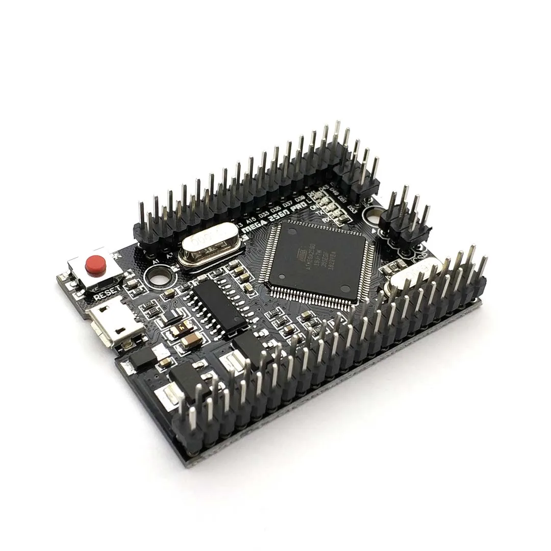 Встроенный чип MEGA 2560 PRO CH340G/Φ с штыревыми разъемами совместимый Uno Mega2560|Запасные