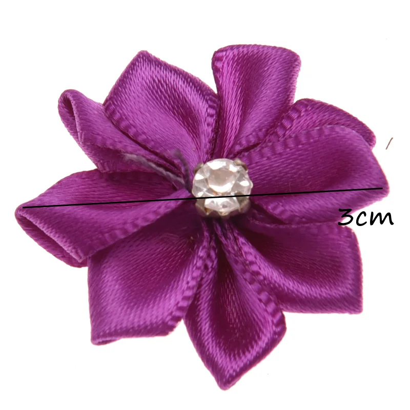 100 шт. цветочное украшение для свадьбы дешевое искусственное 3 см многоугольный