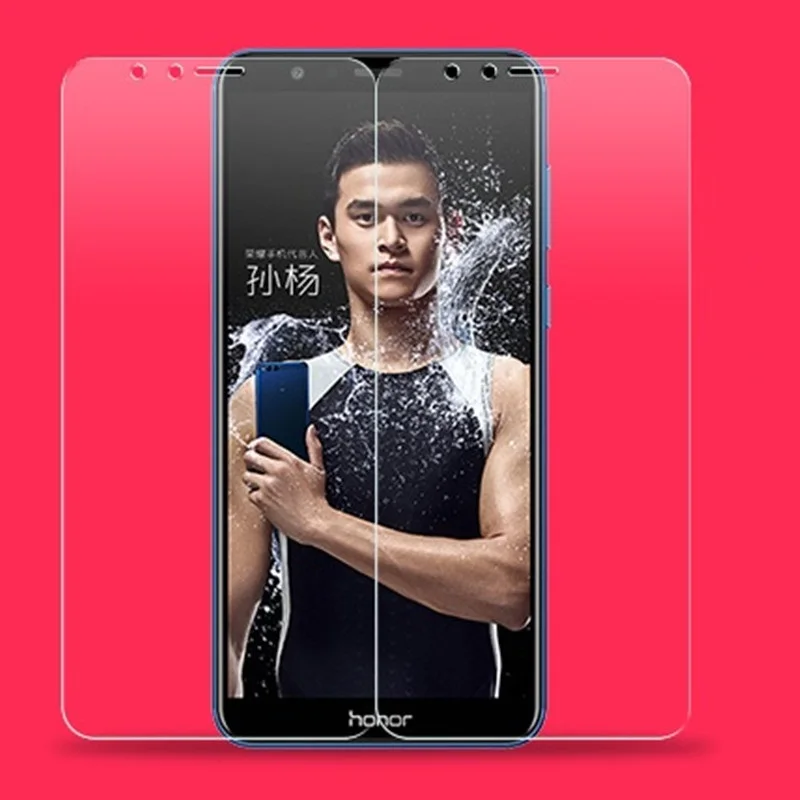 2 шт./лот закаленное стекло для huawei Honor 7X защита смартфона Защитная пленка экрана HD