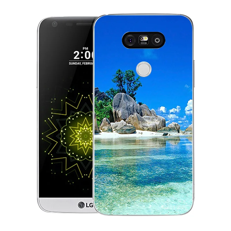 04 Чехол для LG G5 чехол Крышка пейзаж печатных для LG G5 крышка чехол для телефона из мягкого силикона для LG G5 H830 H840 H845 H850 LGG5 чехол - Цвет: 04