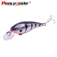 1pcs minnow fishing lures 6cm 4 5g floating hard bait topwater wobbler bass lure bass fishing accessories slow floater plug