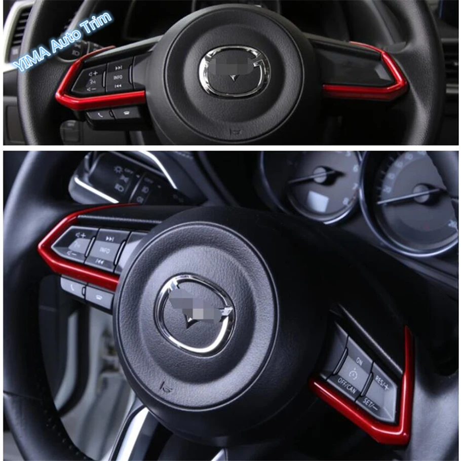 Lapetus Автомобиль Стайлинг рулевая лента для колес крышка отделка Подходит Mazda 2 Demio
