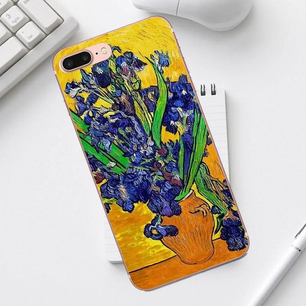 Резиновый Прозрачный чехол для телефона Galaxy Alpha Core Prime Note 4 5 8 S3 S4 S5 S6 S7 S8 S9 mini edge Plus Van