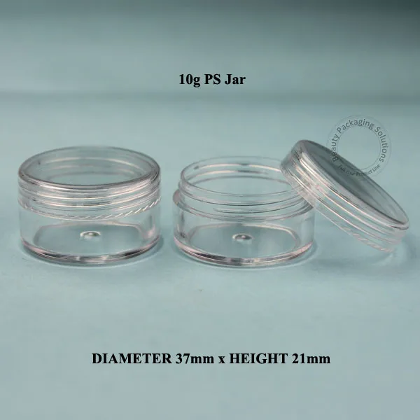 30 шт./партия пластиковые контейнеры для крема глаз 10 г