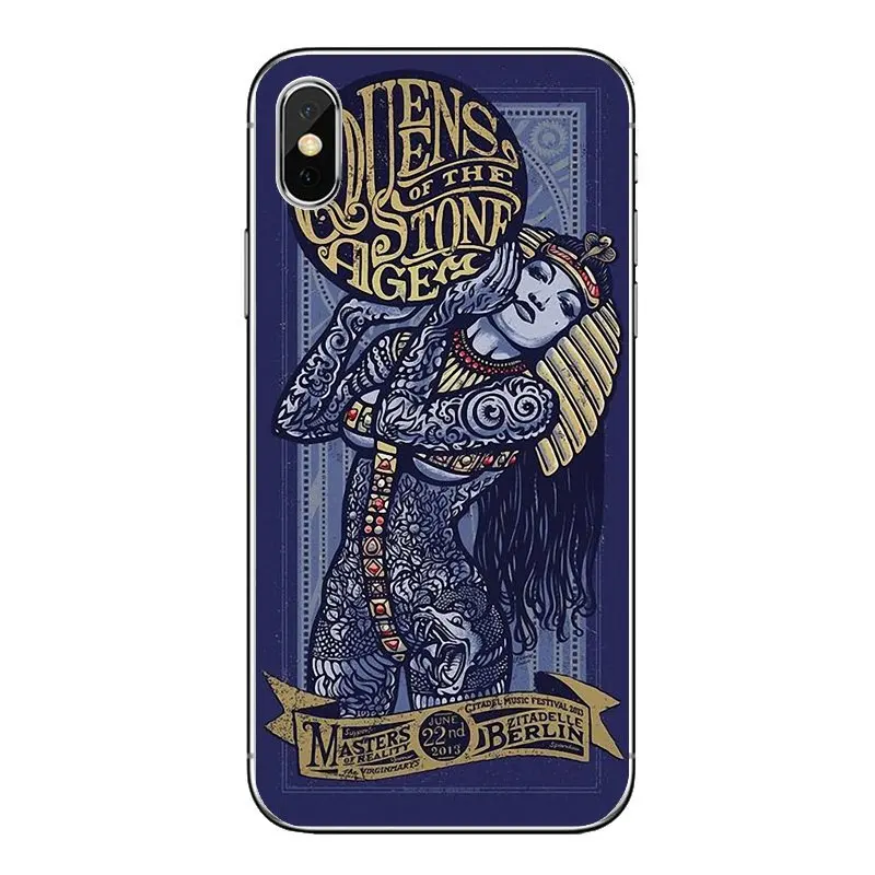 Transparent Soft Cases Covers For Motorola Moto X4 E4 E5 G5 G5S G6 Z Z3 G3 C Play Plus Queens of the Stone Age Brad Klausen |