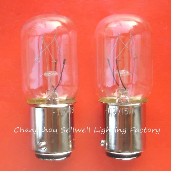 Miniature bulb 110v 15w ba15d t20x48 a623