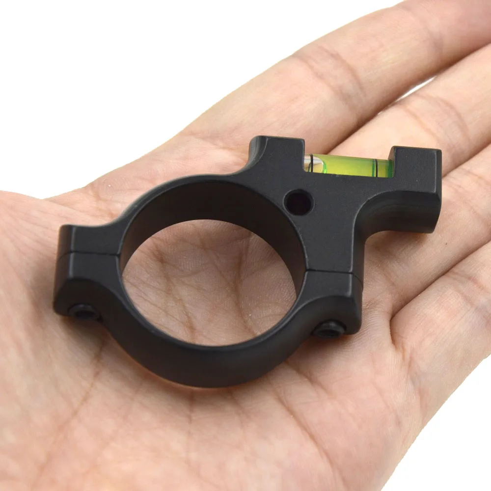 Alonefire 30 мм кольцо уровня крепления сплав Дух Уровень инструмент баланс бусины