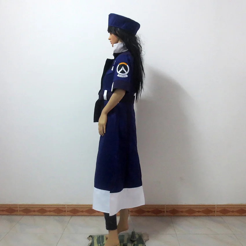 OW Ana Amari Cosplay Costume New Hero Battle Suit Halloween Uniform Customized Any Size | Тематическая одежда и униформа