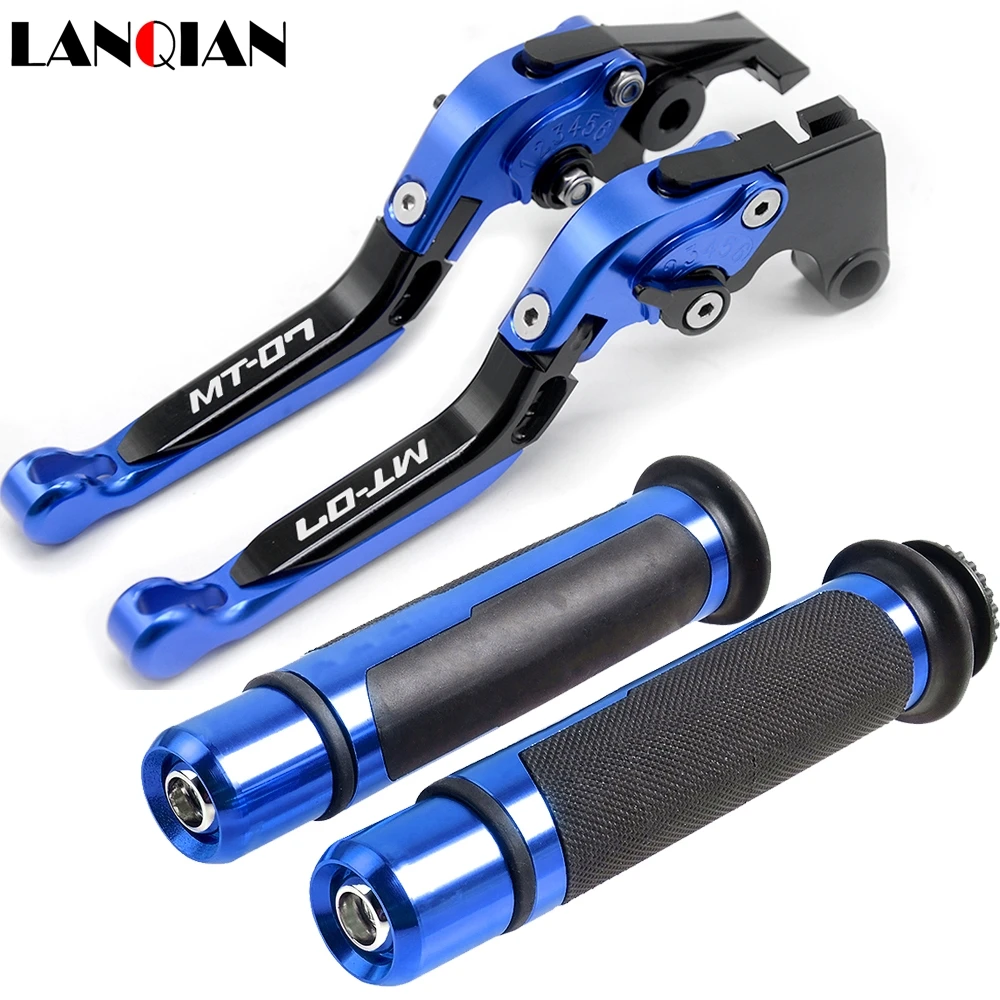 

2018 CNC handle sets+Foldable Adjustable Brake Clutch Levers for For YAMAHA MT-07 FZ07 2014-2017 MT07 MT 07 FZ-07