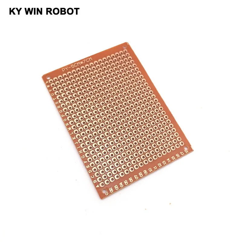 10 шт. 5*7 см PCB 5x7 5 7 DIY Прототип бумаги универсальная плата желтая | Обустройство