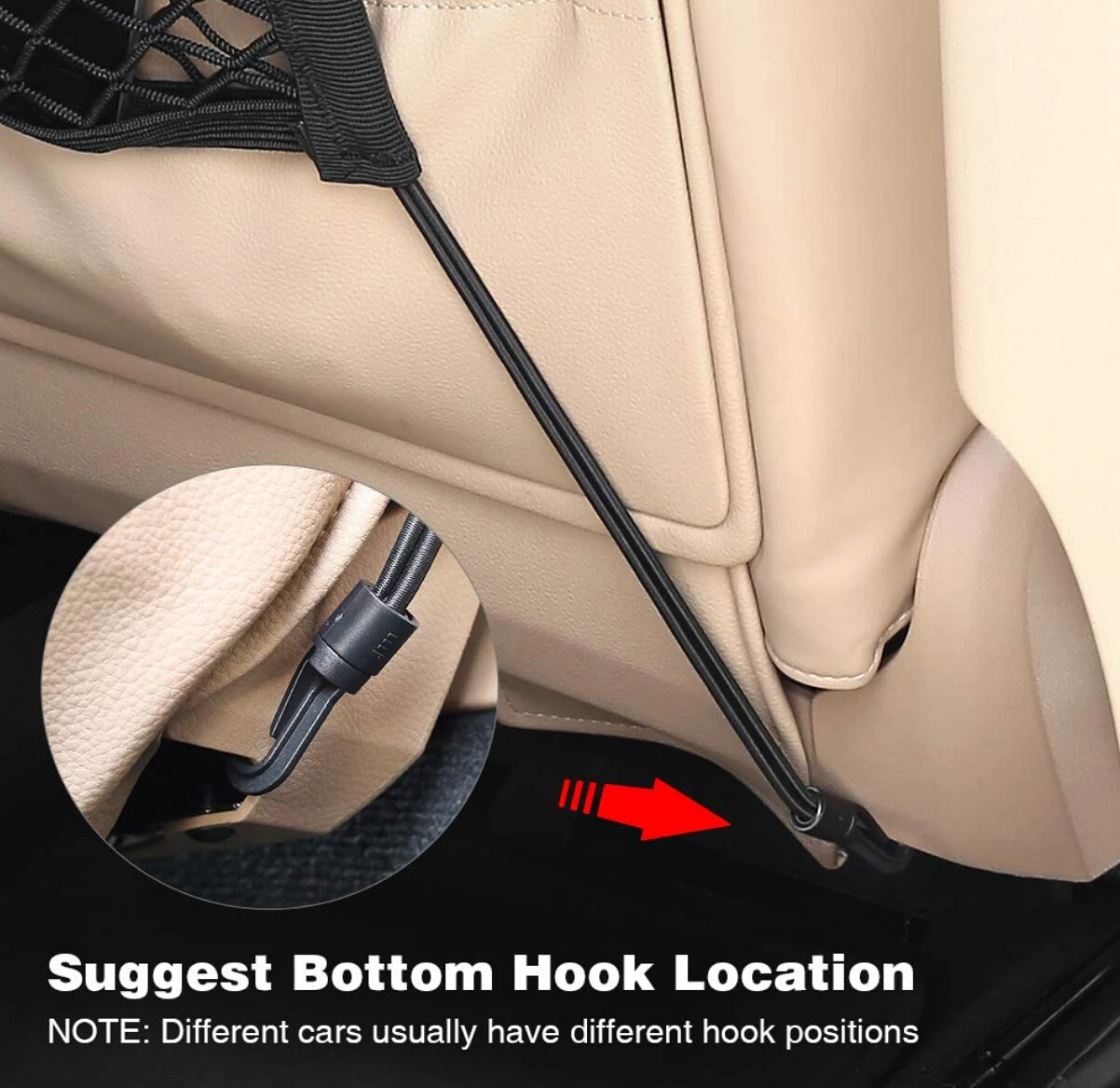 Car Organizer Seat Back Storage Elastic Mesh Net Bag For Jeep Renegade Wrangler JK Grand Cherokee Compass Patriot Liberty | Автомобили и