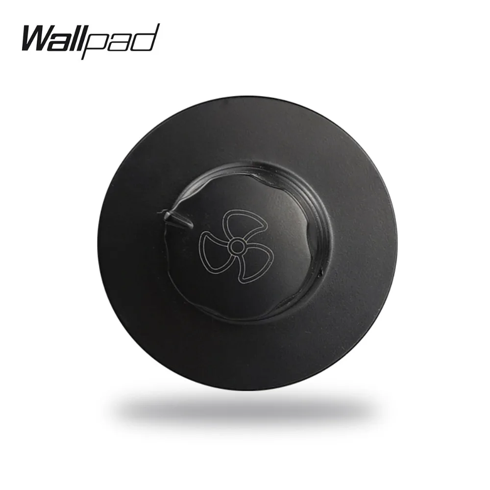 Wallpad L6 5 цветов регулятор скорости вентилятора Переключатель 450 Вт яркости