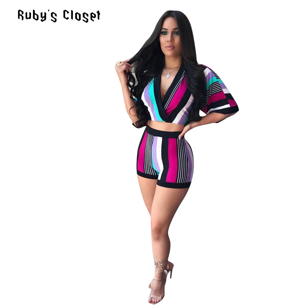 Ruby's Closet/хит продаж женские пляжные комплекты из двух предметов с ремешком