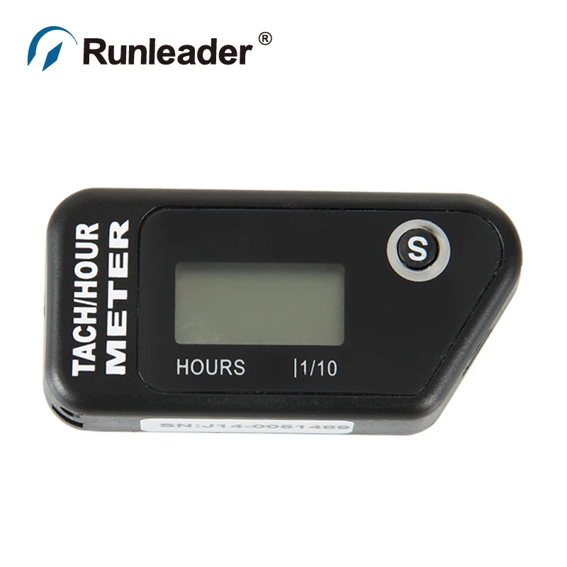 RL HM016R сбрасываемый водонепроницаемый индукционный бензин счетчик мото часов