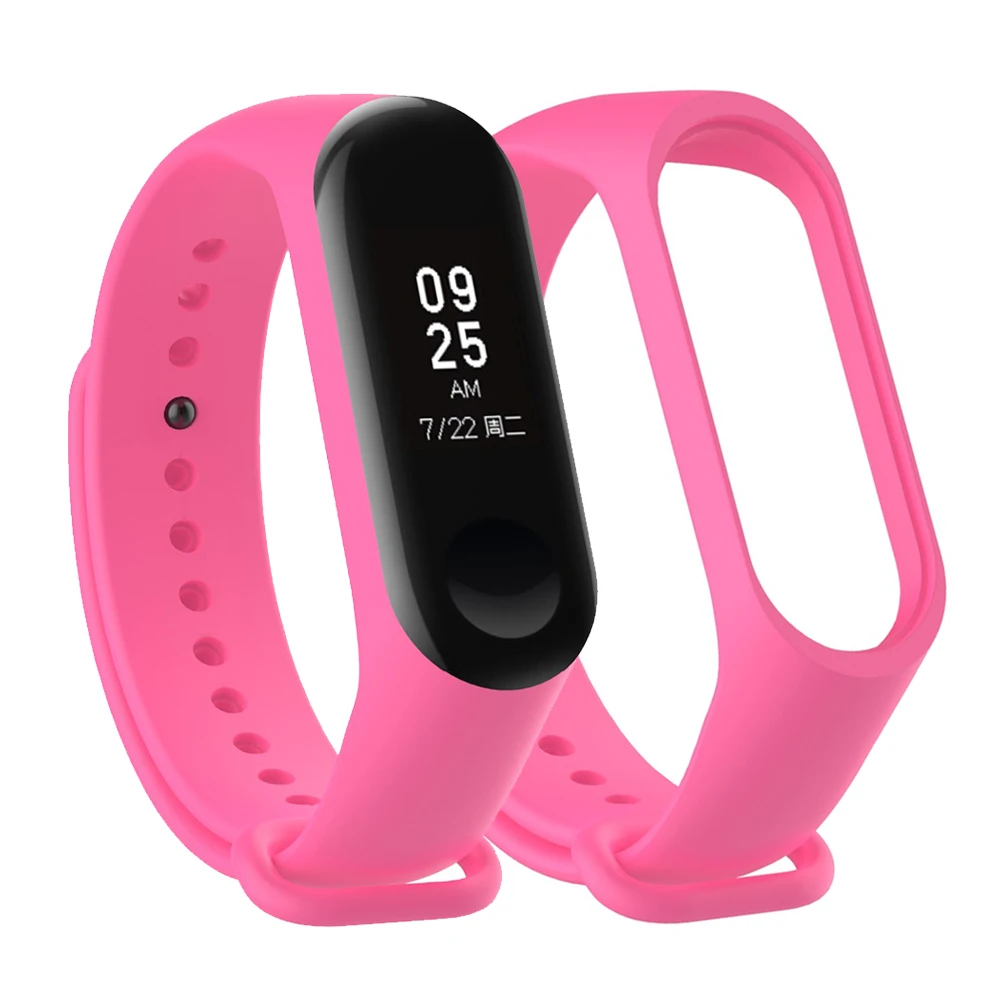 Silicone Mi Band 3 Bracelet Strap Miband Colorful Wristband Replacement Smart For xiaomi Accessories | Электроника