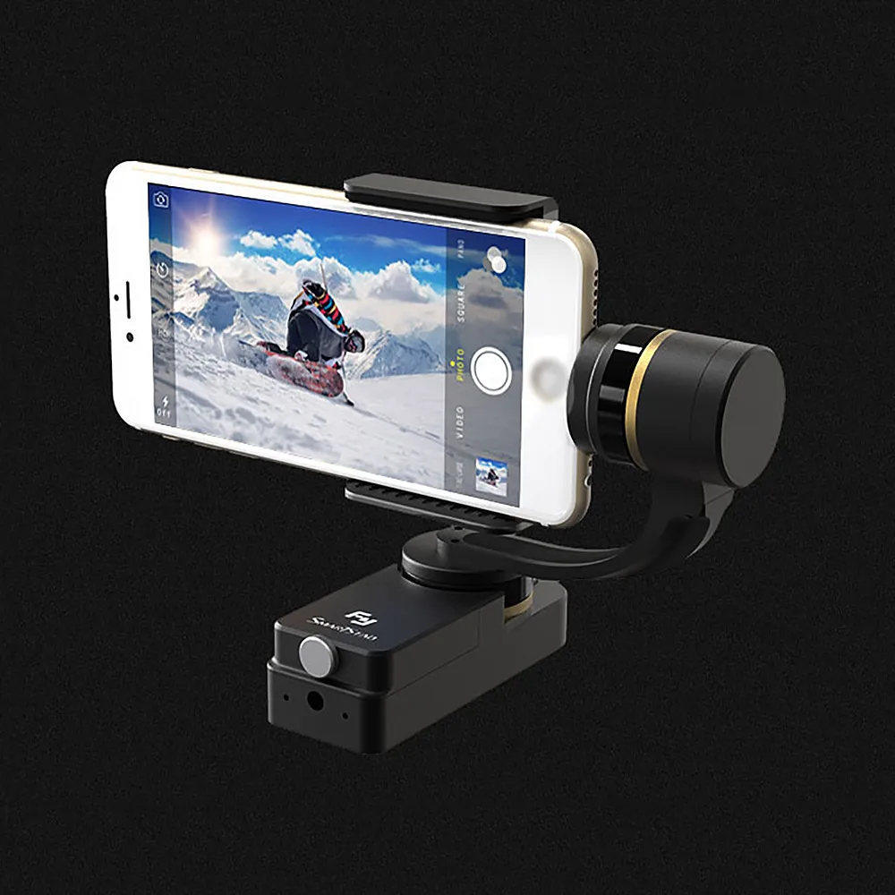 На складе Feiyu Tech Smartstab 2 оси Smarphone Selfie шарнирный зажим система с выдвижным ручным