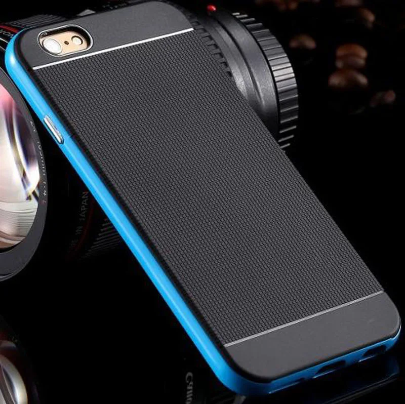 Горячие люкс броня чехол для iPhone 5 / 6 плюс противоударно двухслойный мобильные