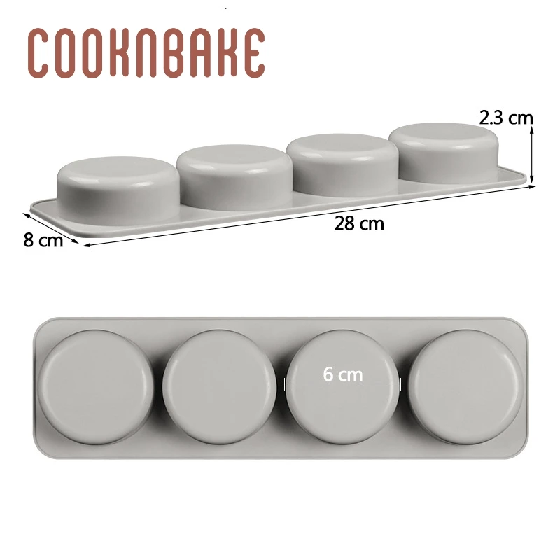 COOKNBAKE силиконовая форма для мыла овальная форма для выпечки торта инструмент для выпечки круглого желе для пудинга, конфет, бисквитные кондитерские формы, формы для мыла ручной работы