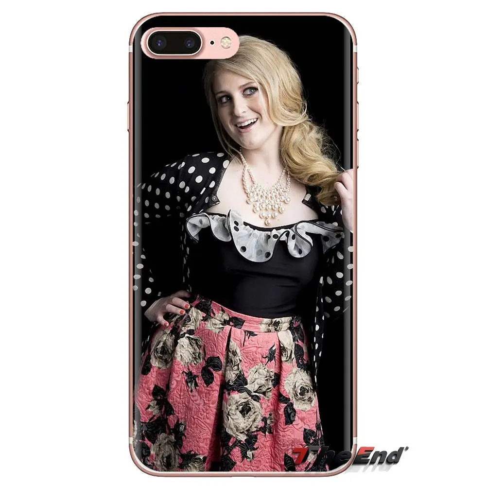 Прозрачный ТПУ чехол для Samsung Galaxy A3 A5 A7 A9 A8 Star A6 Plus 2018 2015 2016 2017 Meghan Trainor Pop American singer |