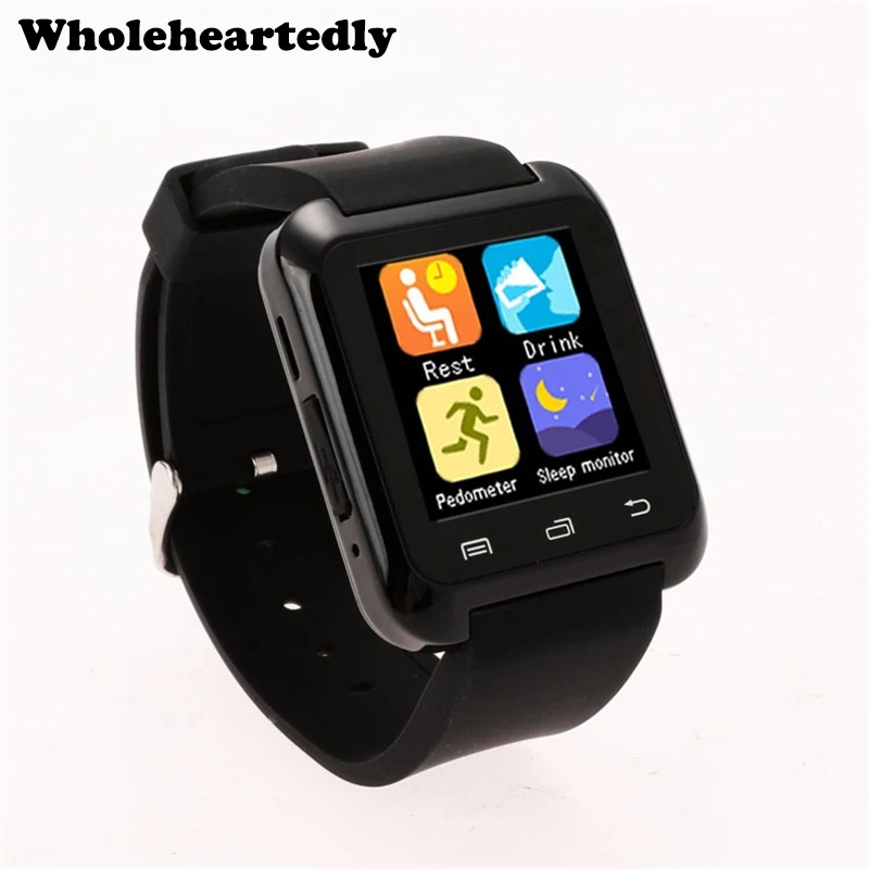 Умные часы с Bluetooth 3 цвета наручные для iPhone 4 5 6 Samsung S4 Note 2 IOS Android телефон оптовая