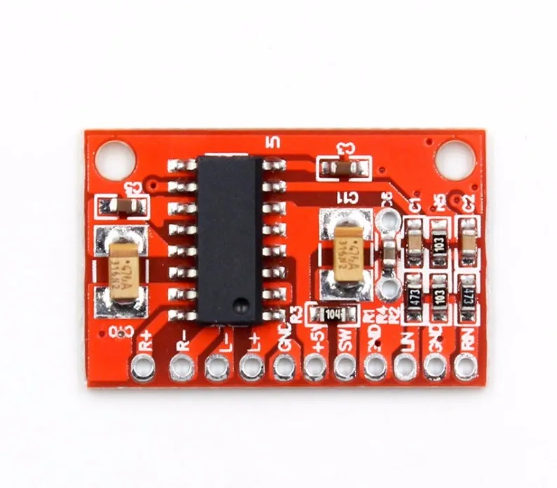 A30 1 шт. 3 Вт * 2 Мини цифровой усилитель мощности плата USB DC 5 в источник питания