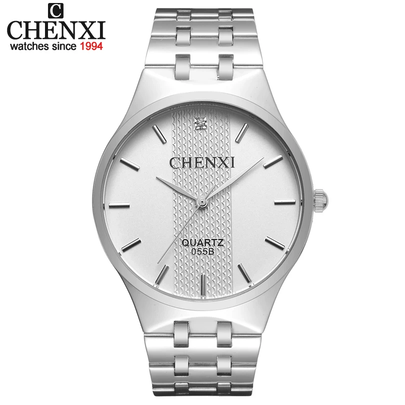 Часы CHENXI Lovers мужские стальные кварцевые водонепроницаемые|watch back removal tool|watches for men