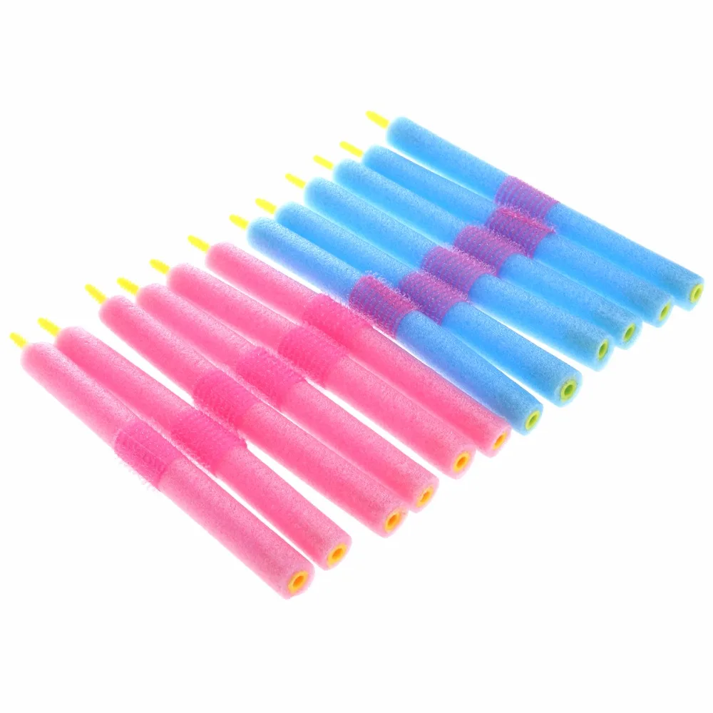 12 шт. мягкие бигуди для завивки волос|hair curler tool|sponge hairsoft hair curlers |