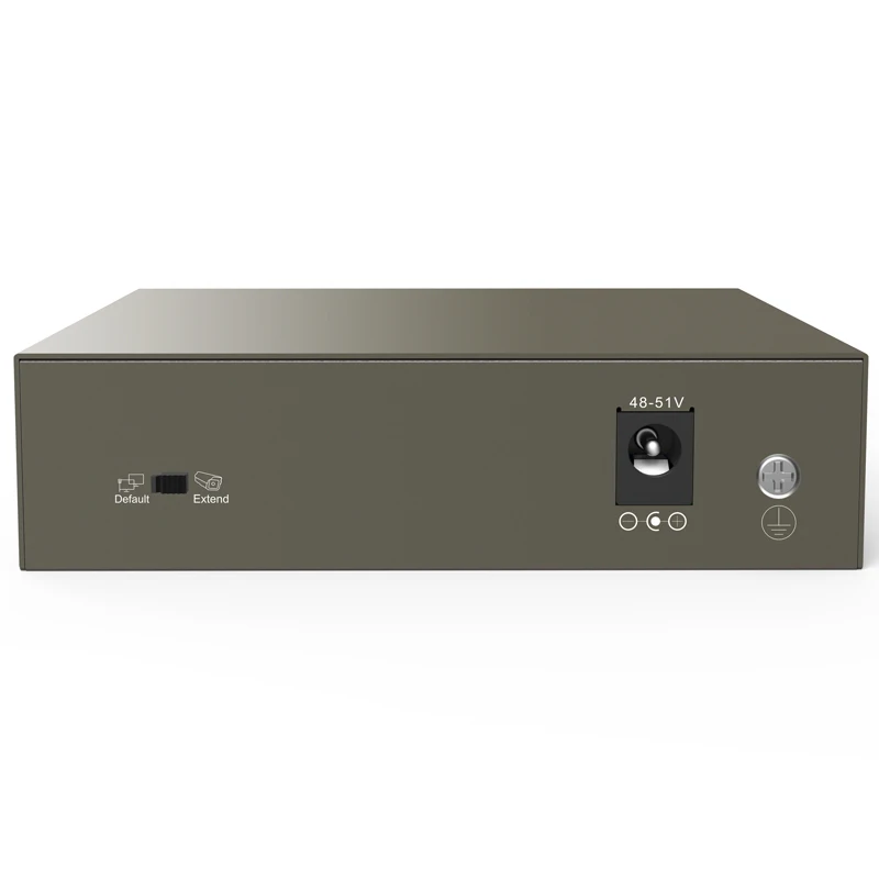 F1105P-4-63W сетевой коммутатор Ethernet с 5 портами 250 м стабильный источник питания PoE на