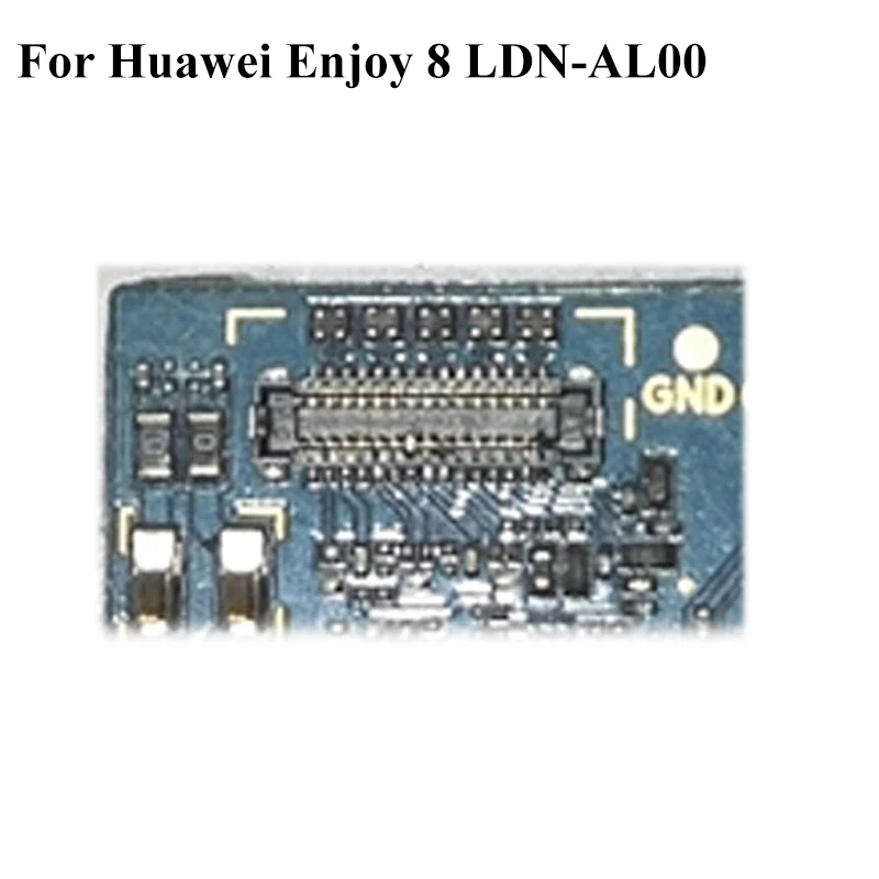 5 шт. FPC Разъем для Huawei Enjoy8 Enjoy восемь ЖК экран на гибком кабеле материнской плате