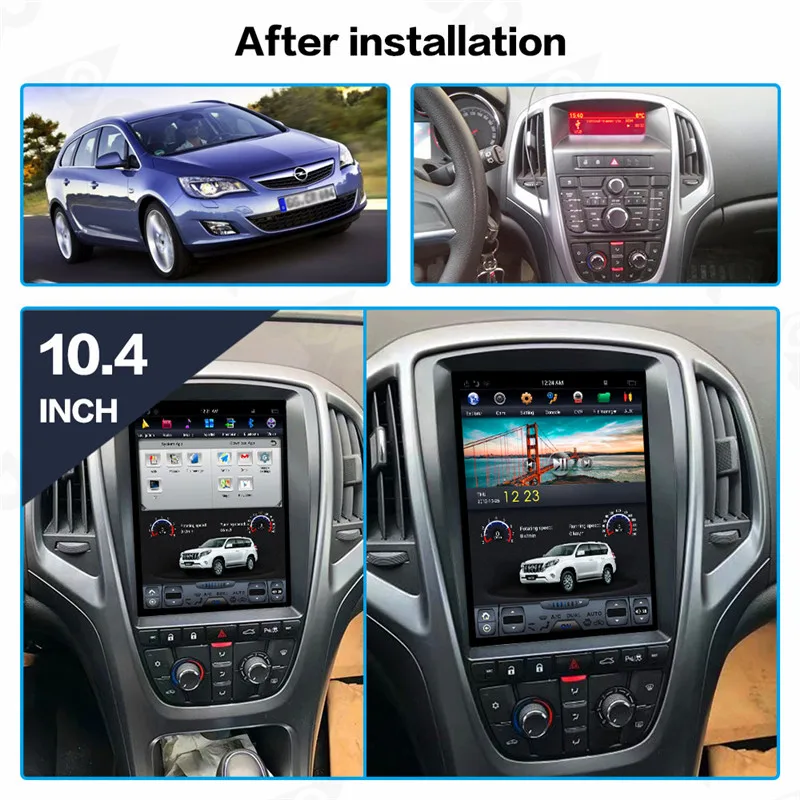 Автомобильный мультимедийный плеер Aotsr Tesla Style Android 7 1 без DVD плеера GPS навигация