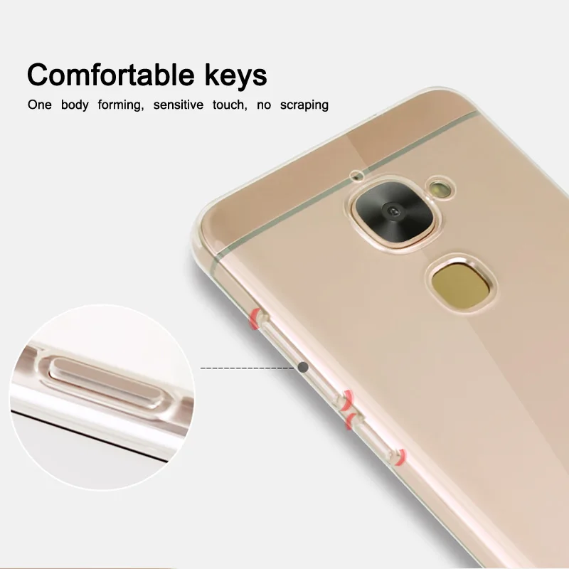 GodGift LeEco Le S3 Case Luxury Transparent S 3 Shockproof Silicone Cover For LeTv X626 Back Phone |