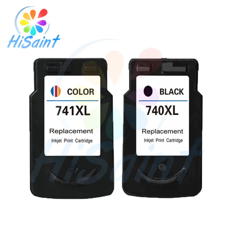 Чернильные картриджи Hisaint для Canon 740 741 PG740 CL741 струйного принтера MG4170 MX377/517 MG2170/3170