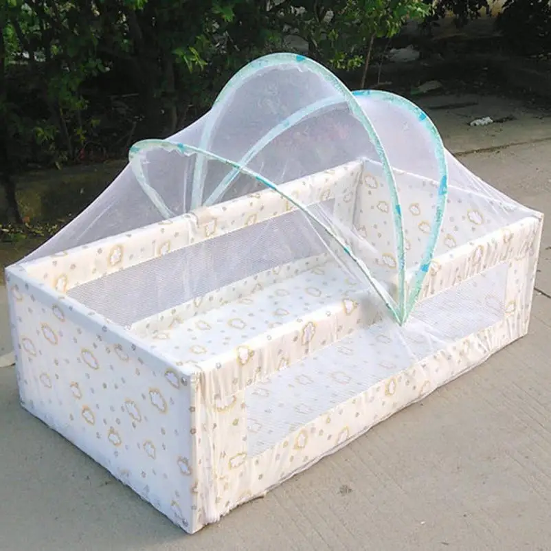 Универсальная детская кроватка D3 москитные сетки летняя изогнутая москитная