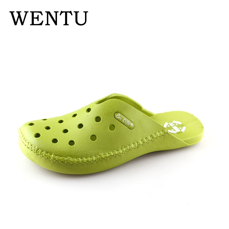 WENTU/резиновые сабо унисекс женские шлепанцы Мужская обувь сандалии для медсестры