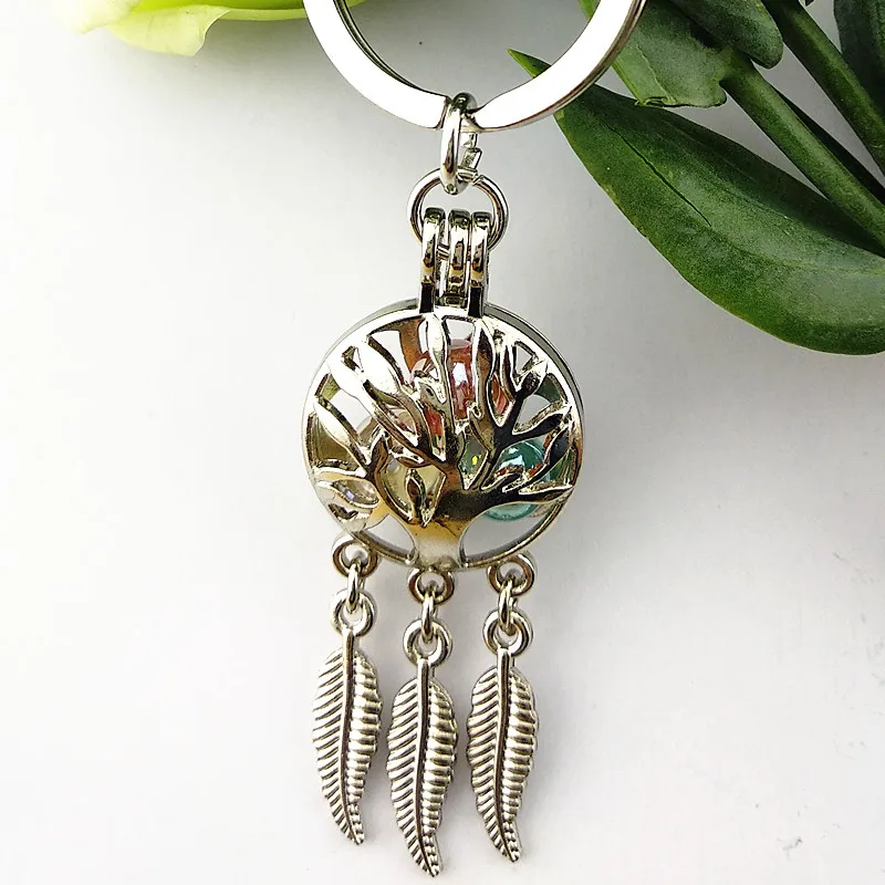 1 шт. брелок для ключей Ангел Сова Кот Единорог Крыло Dreamnet диффузор эфирного масла