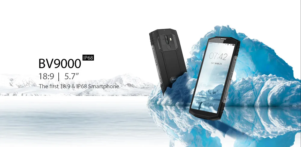 Blackview BV9000 Helio P25 Octa Core Smartphone 5.7&quot IP68 Waterproof 2.6GHz 4G RAM 64G ROM 4180mAh Android 7.1 NFC Mobile Phone |