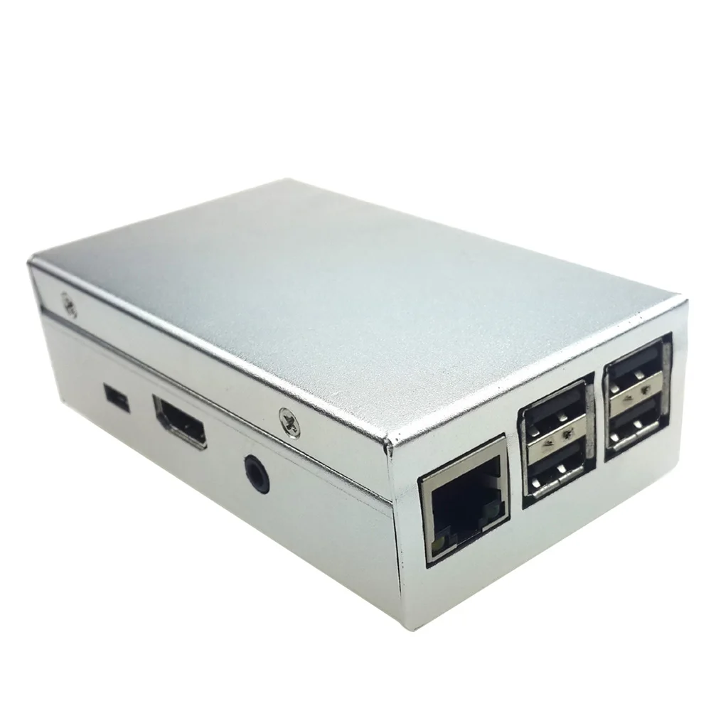 Raspberry Pi 3 B + Модель корпуса из металлического сплава с охлаждающим вентилятором